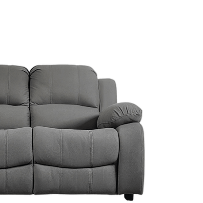 Valerie Grey Leather 3+2+1 Seater Sofa Set - Furniture Instore