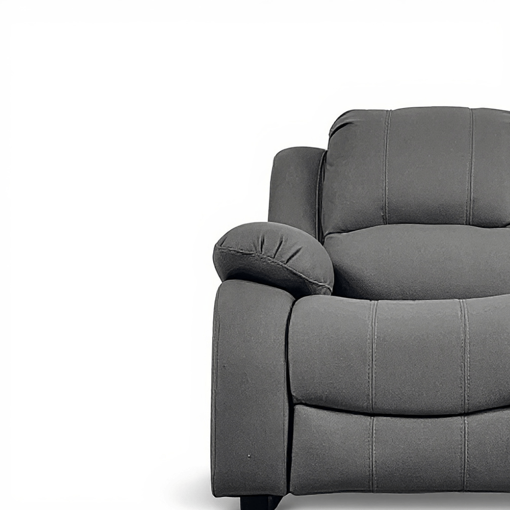 Valerie Grey Leather 3+2+1 Seater Sofa Set - Furniture Instore