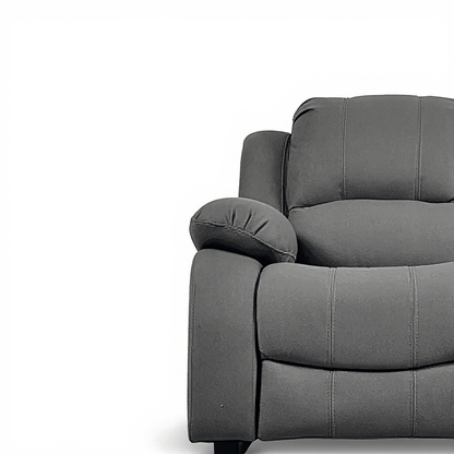 Valerie Grey Leather 3+2+1 Seater Sofa Set - Furniture Instore