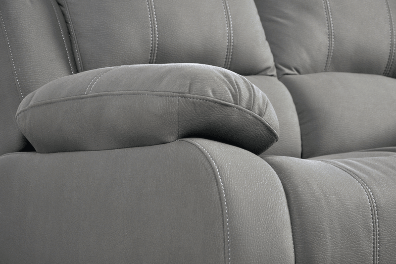 Valerie Grey Fabric 2 Seater Sofa - Furniture Instore