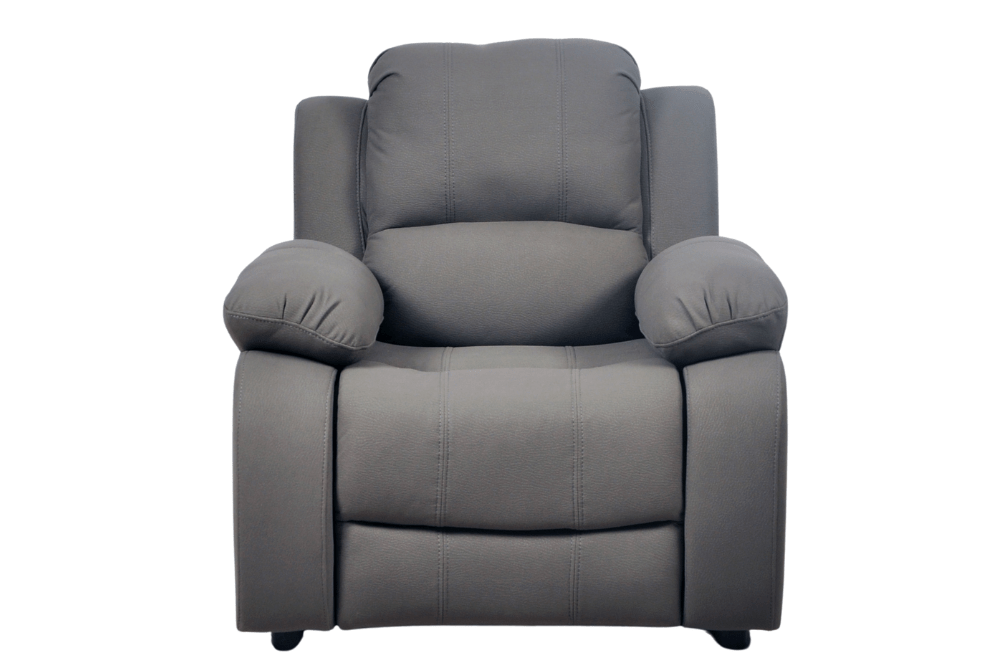 Valerie Grey Fabric Armchair - Furniture Instore