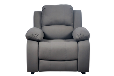 Valerie Grey Fabric Armchair