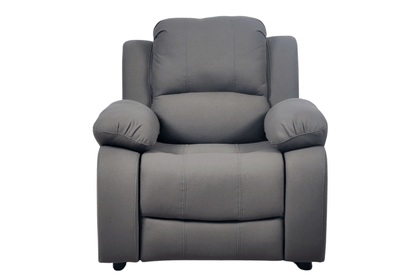 Valerie Grey Fabric Armchair - Furniture Instore