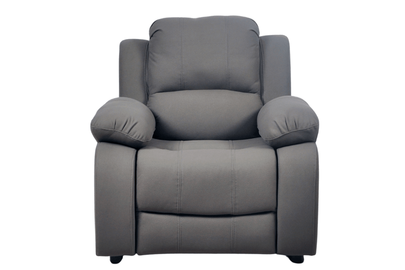 Valerie Grey Fabric Armchair - Furniture Instore