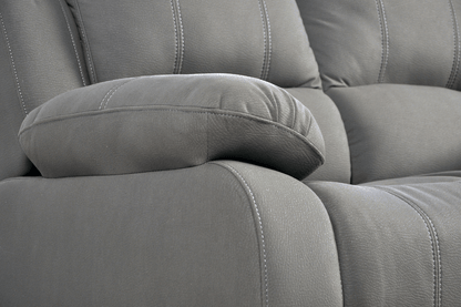 Valerie Grey Fabric Sofa Modern 2+1+1 Seater Sofa Set - Furniture Instore