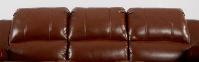 Valerie Tan Leather 3 Seater Sofa - Furniture Instore