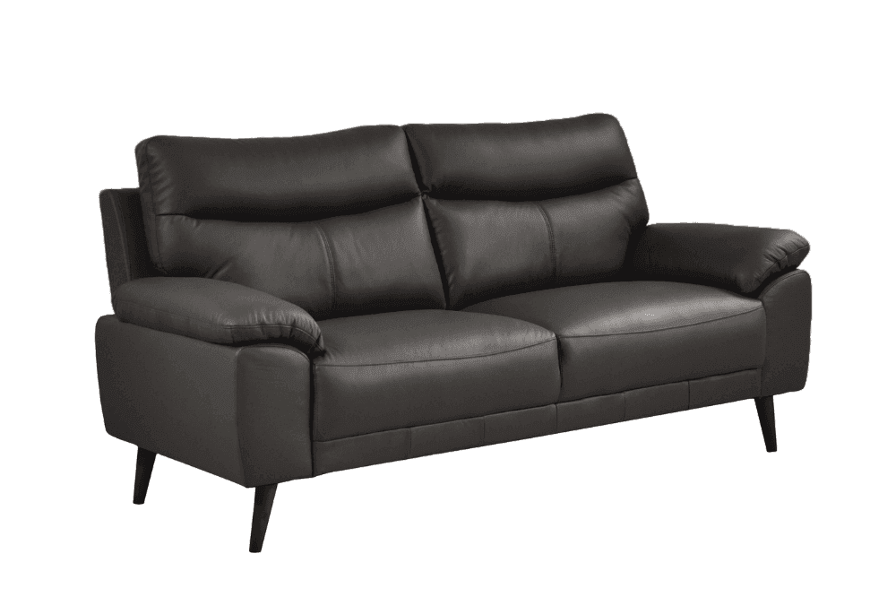 Vantage Genuine Leather Grey 3+2+1 Seater Sofa Set