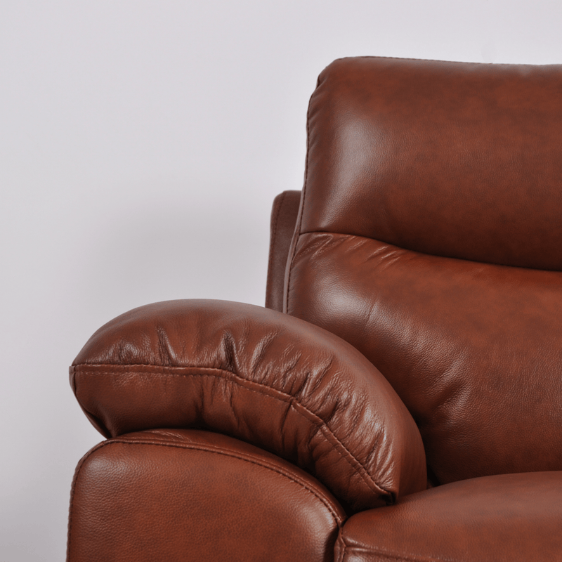 Vantage Tan Armchair closeup, modern sofa chair, detailed view of fabric and design, stylish and comfortable seating
