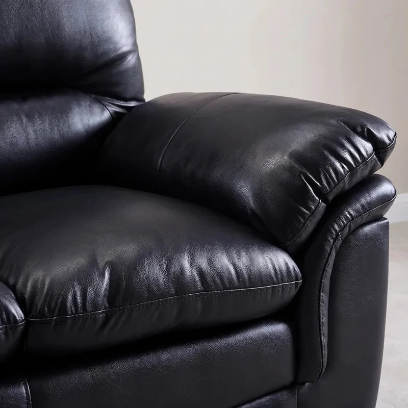 Verona Black 2+2 Seater Sofa