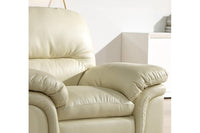 Verona Cream Leather 3+1 Seater Sofa Set - Furniture Instore