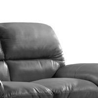 Verona Grey Leather 3+2+1 Seater Sofa Set - Furniture Instore