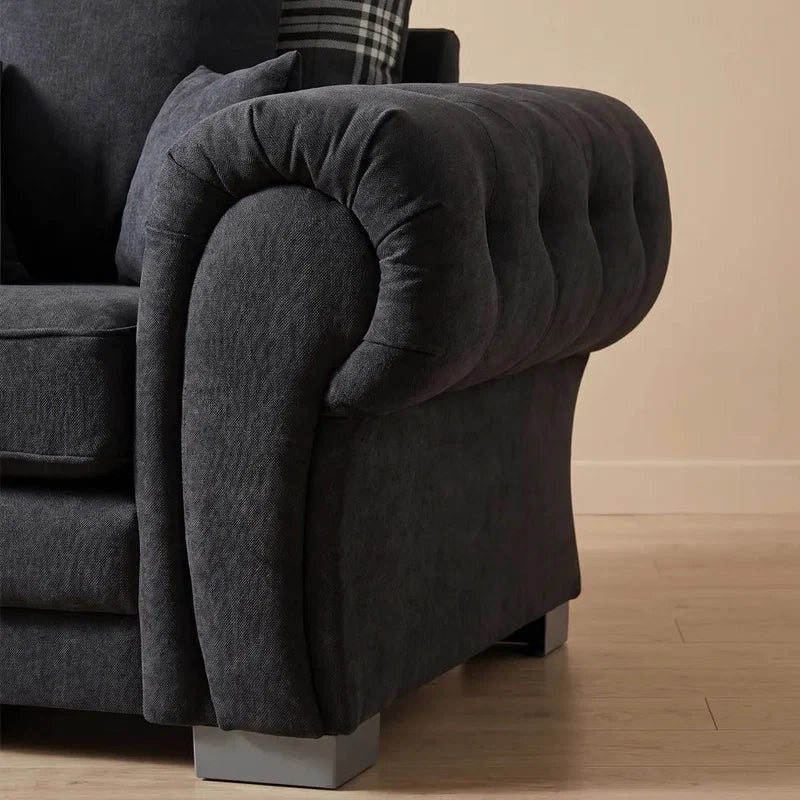 verona-scatter-black-fabric-3-1-seater-sofa-set-armchair-view-1