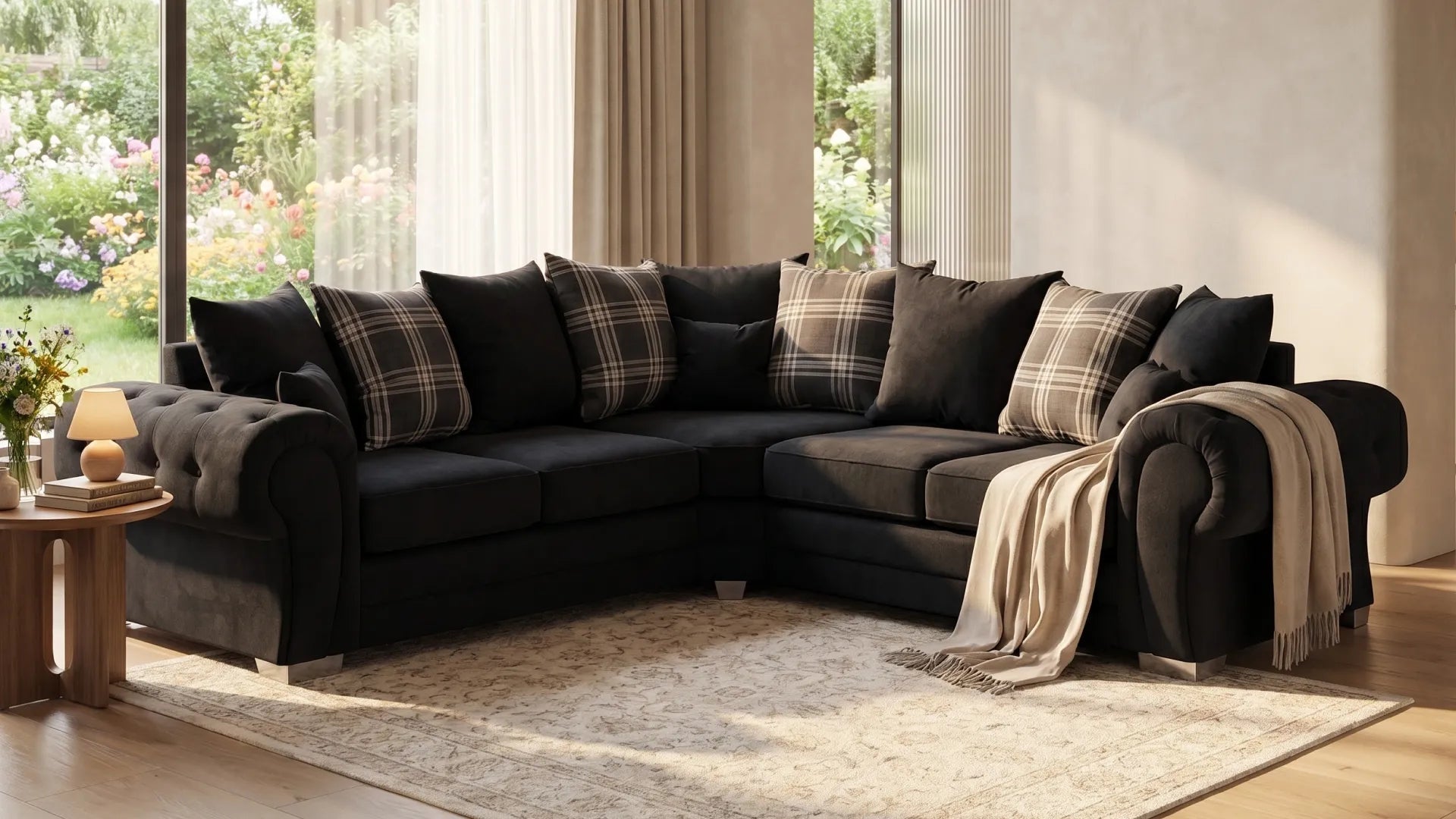 verona-scatter-black-fabric-corner-sofa